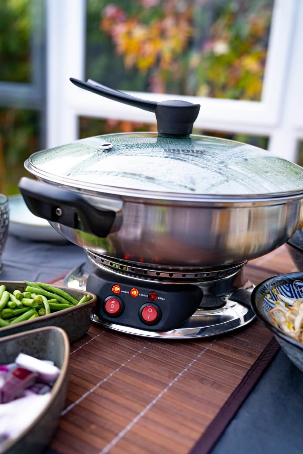 Wir haben unseren Wok  von Unold.