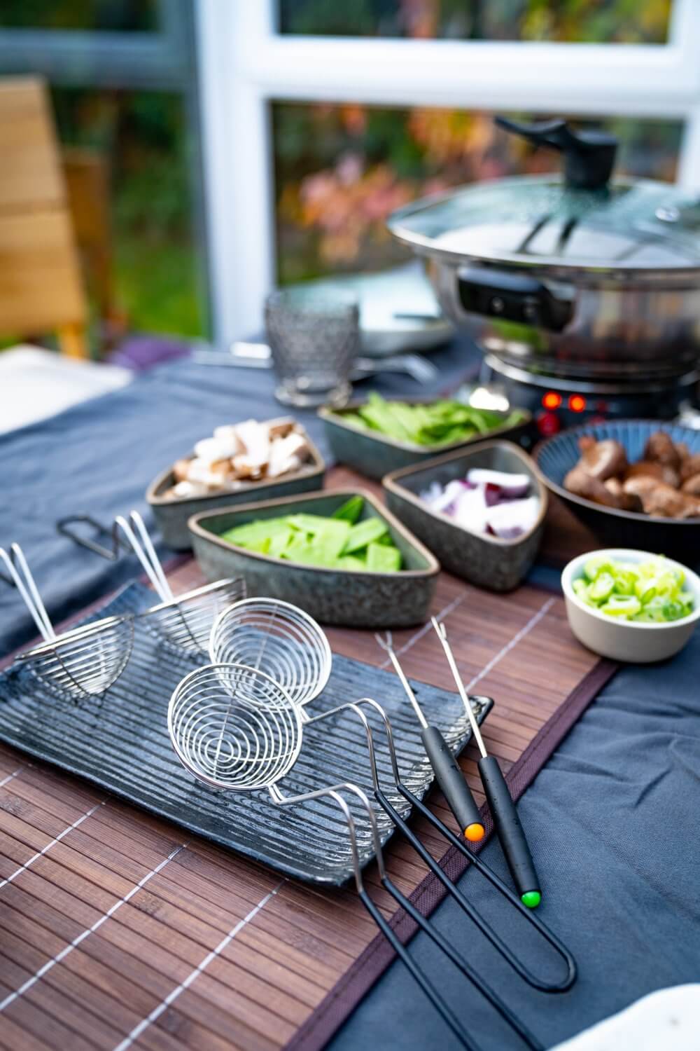 Das Asia Fondue ist etwas, das wir gern mit Freunden machen.