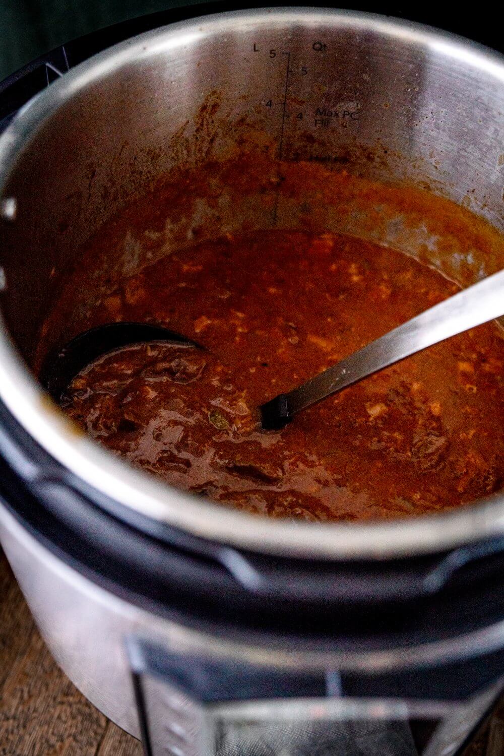 Das missglückte Ergebnis - richtig lecker war es dennoch