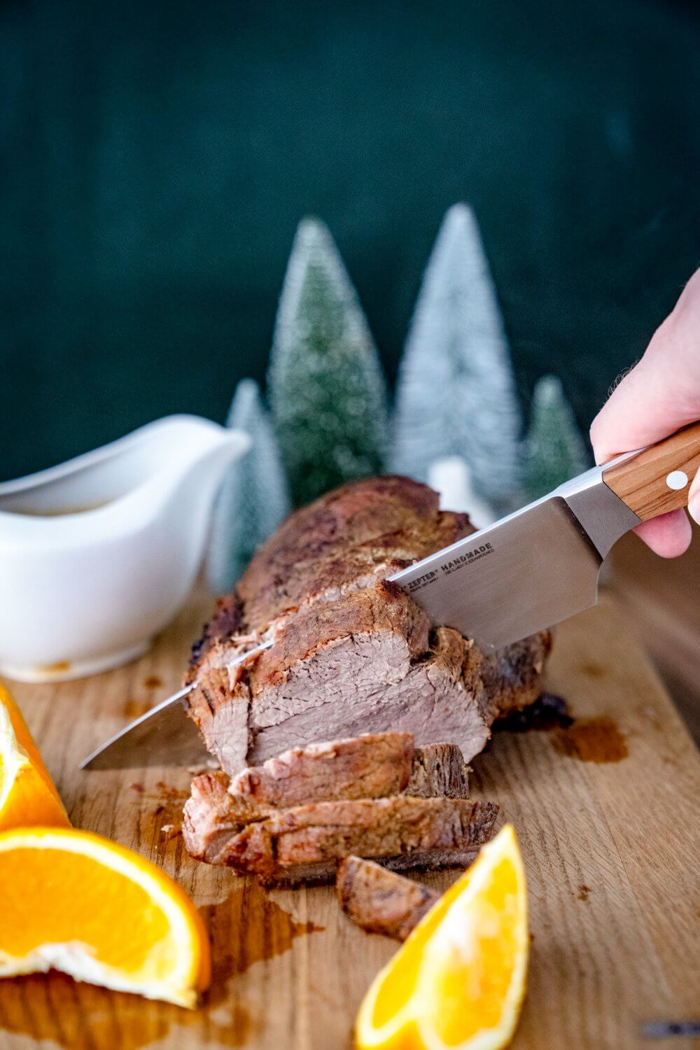 Den Weihnachtsbraten könnt ihr auch super am nächstne Tag kalt essen.