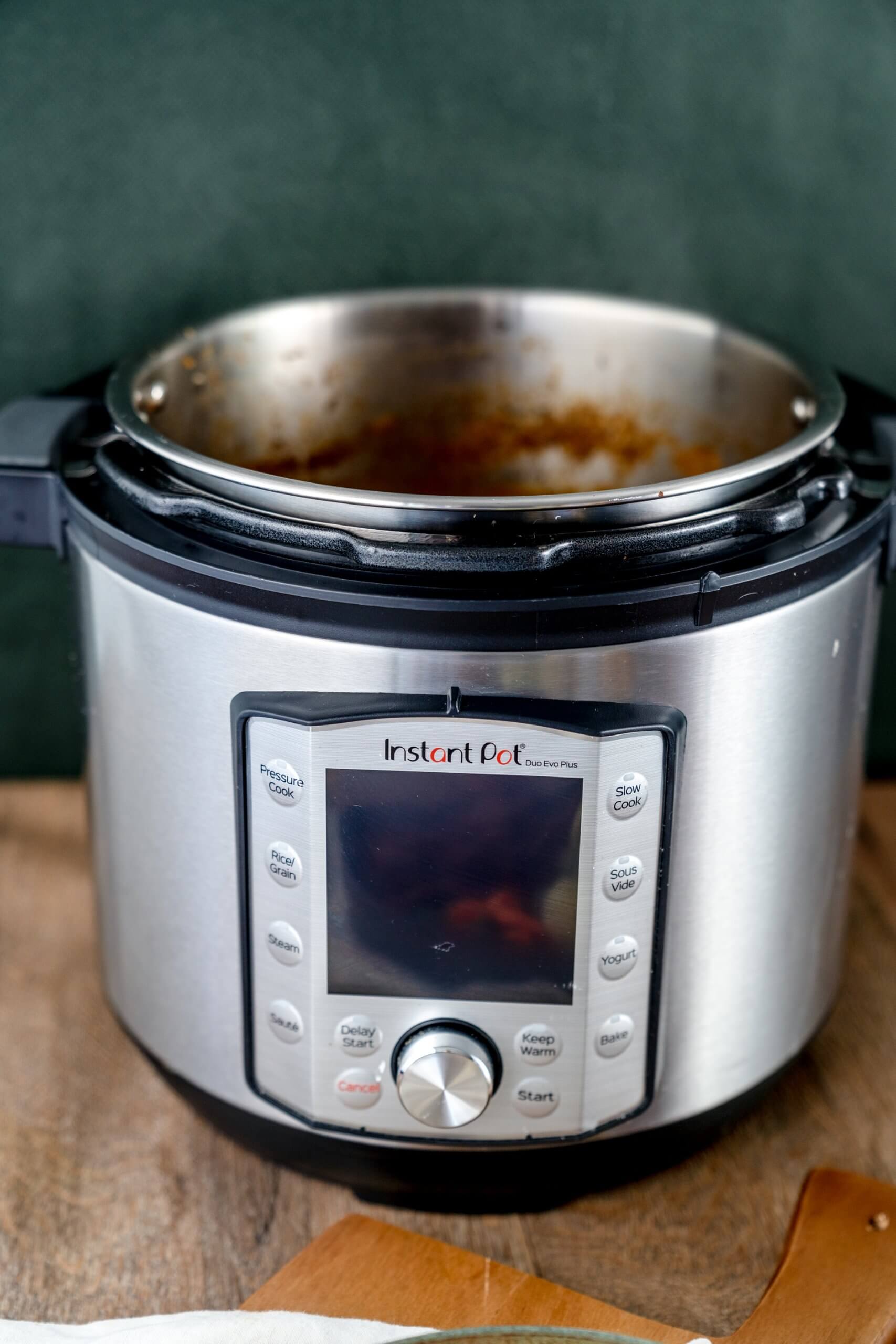 Wir haben natürlich für das Schmorgericht unseren Instant Pot genutzt.