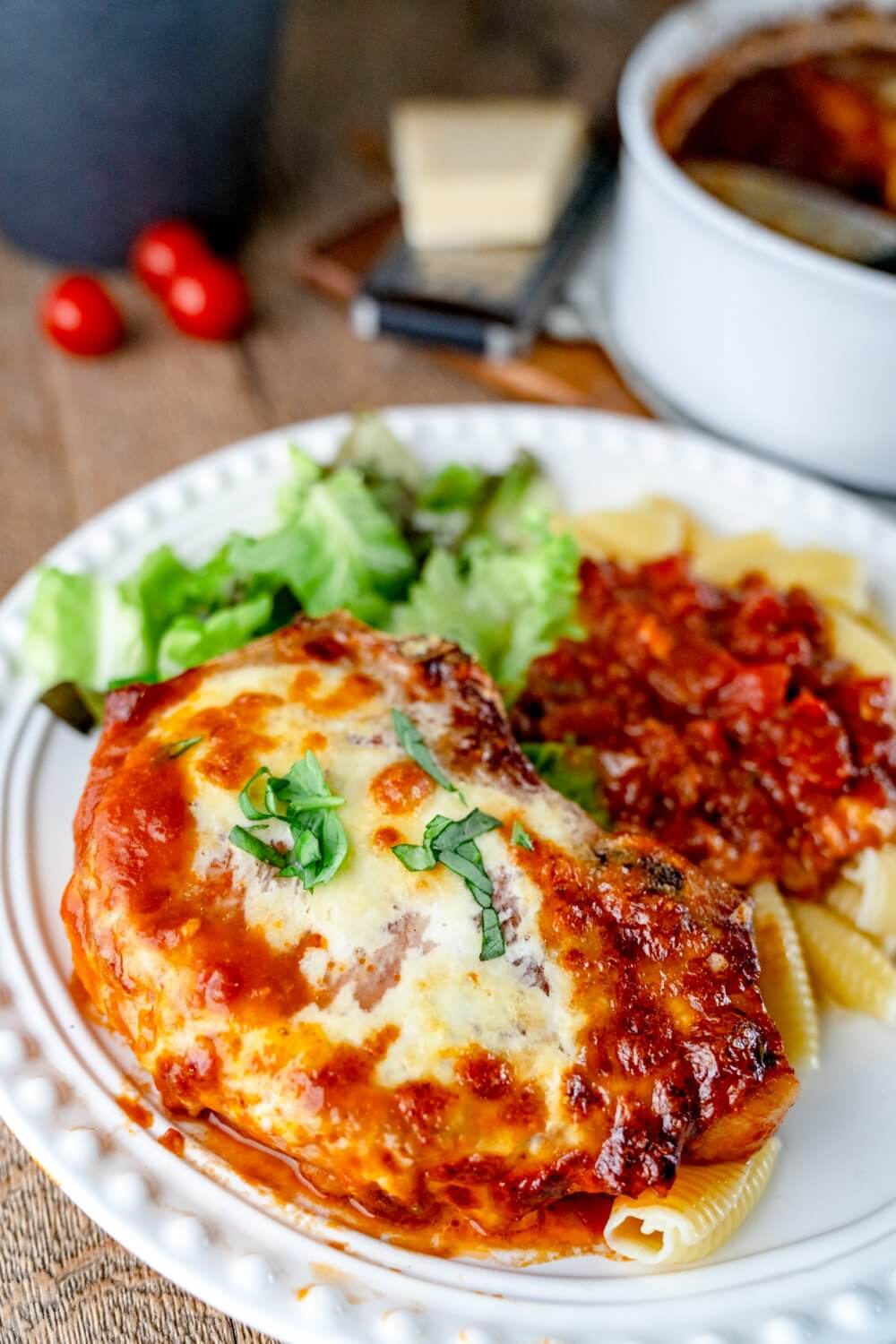 Unsere italienischen Koteletts verbinden das Beste der italienischen Küche mit leckeren Koteletts.