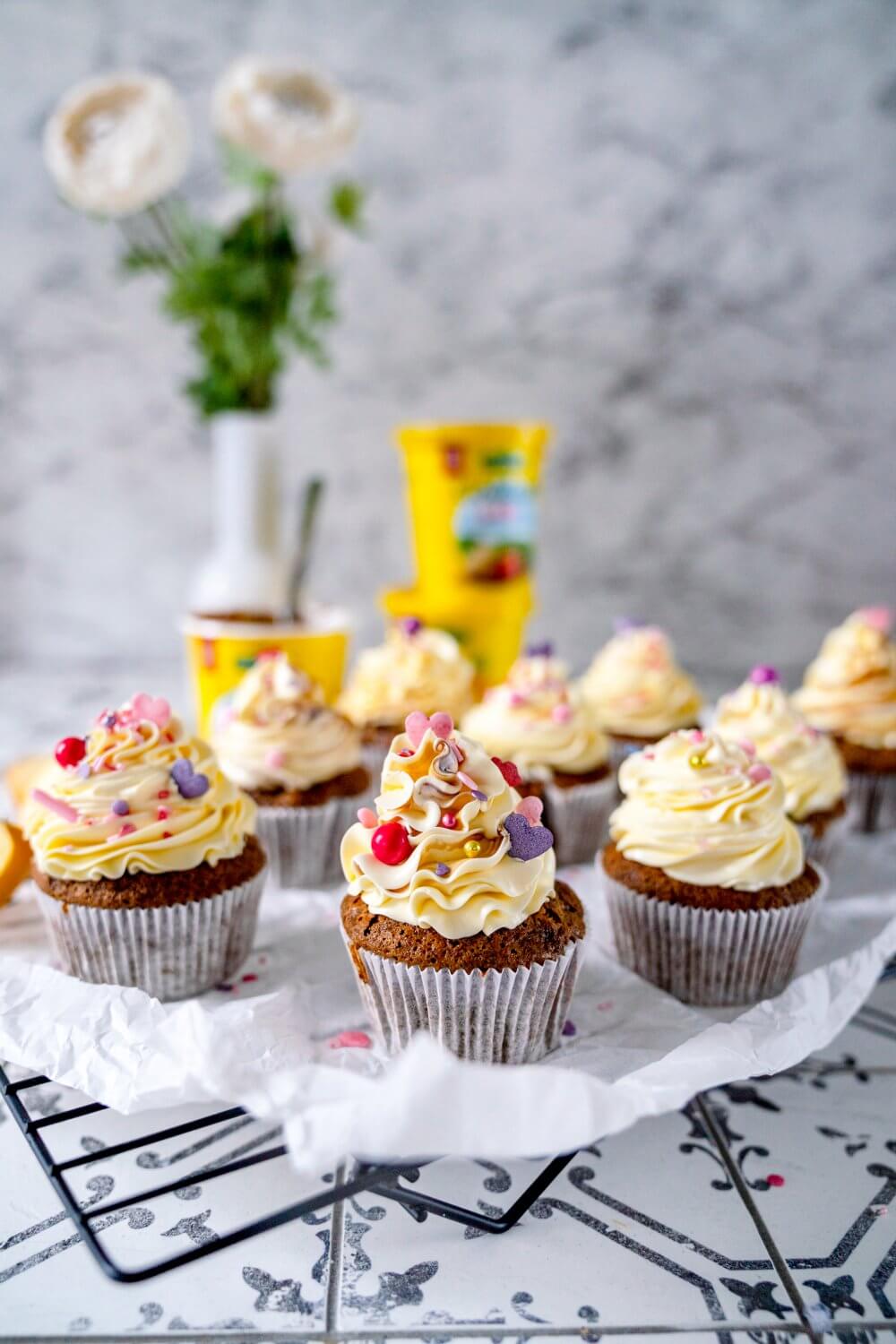 Das Tolle an diesen Apfelcupcakes ist, dass sie nicht saisonal sind.