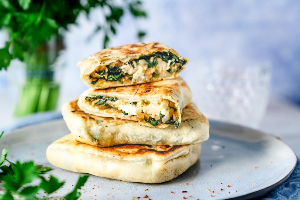 Sie sind ein bisschen wie ein türkischer Wrap.