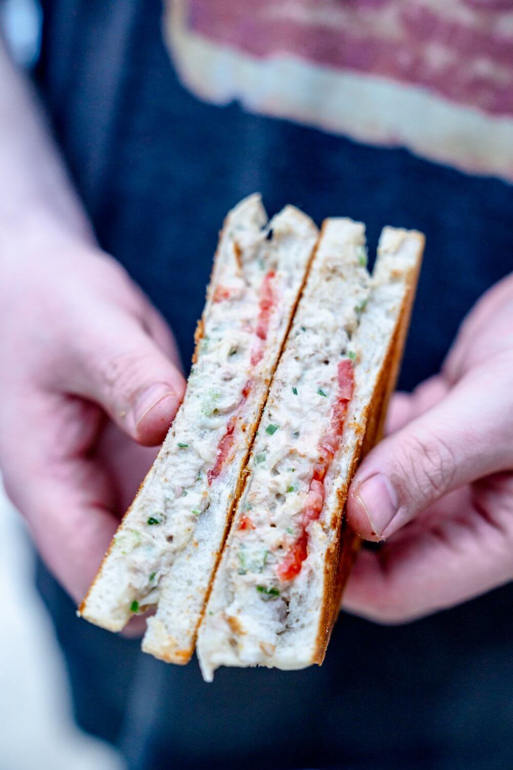 Tuna melt ist eine super Alternative.