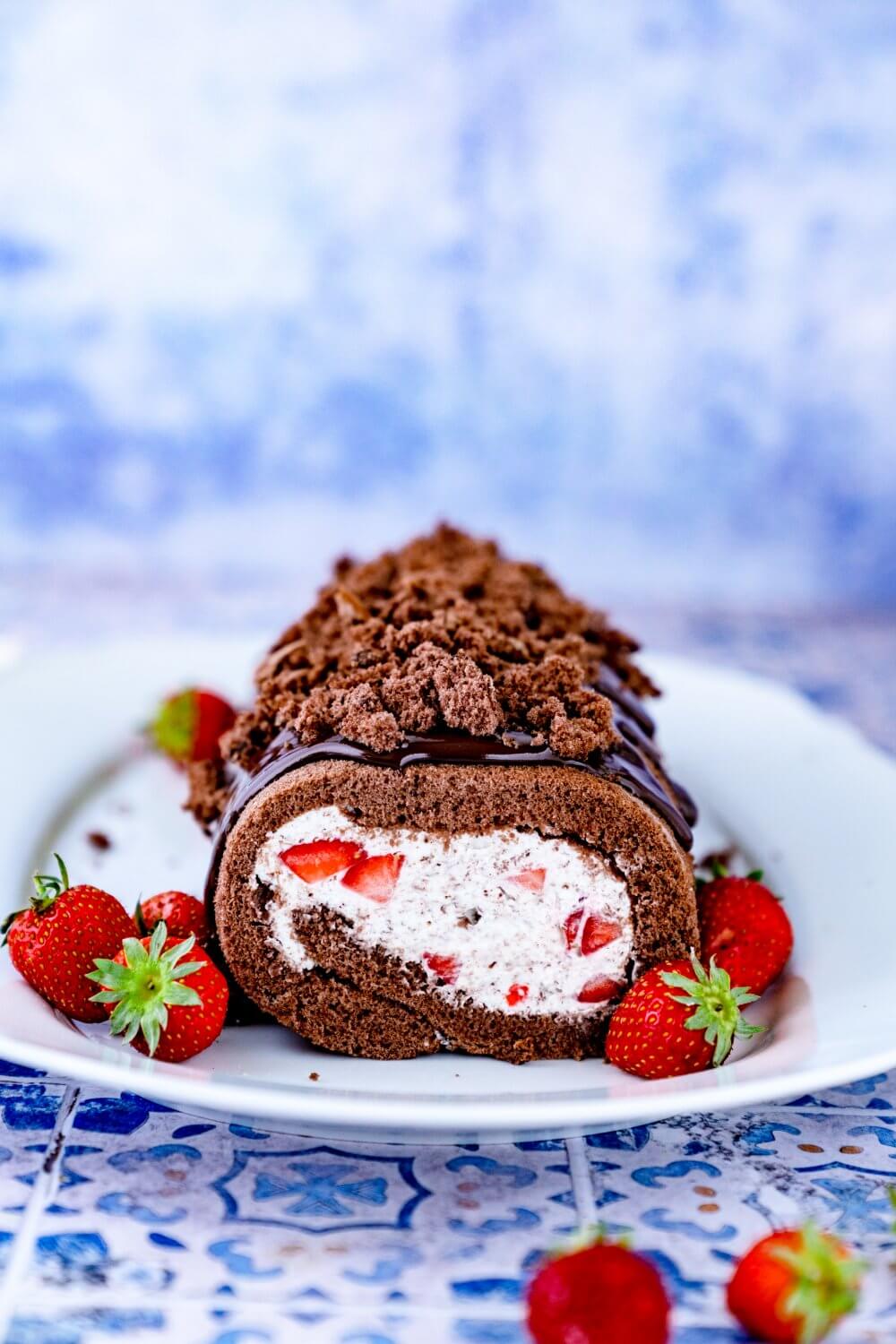 Ich habe mich bei der füllung für Erdbeeren entschieden, nicht für Bananen.