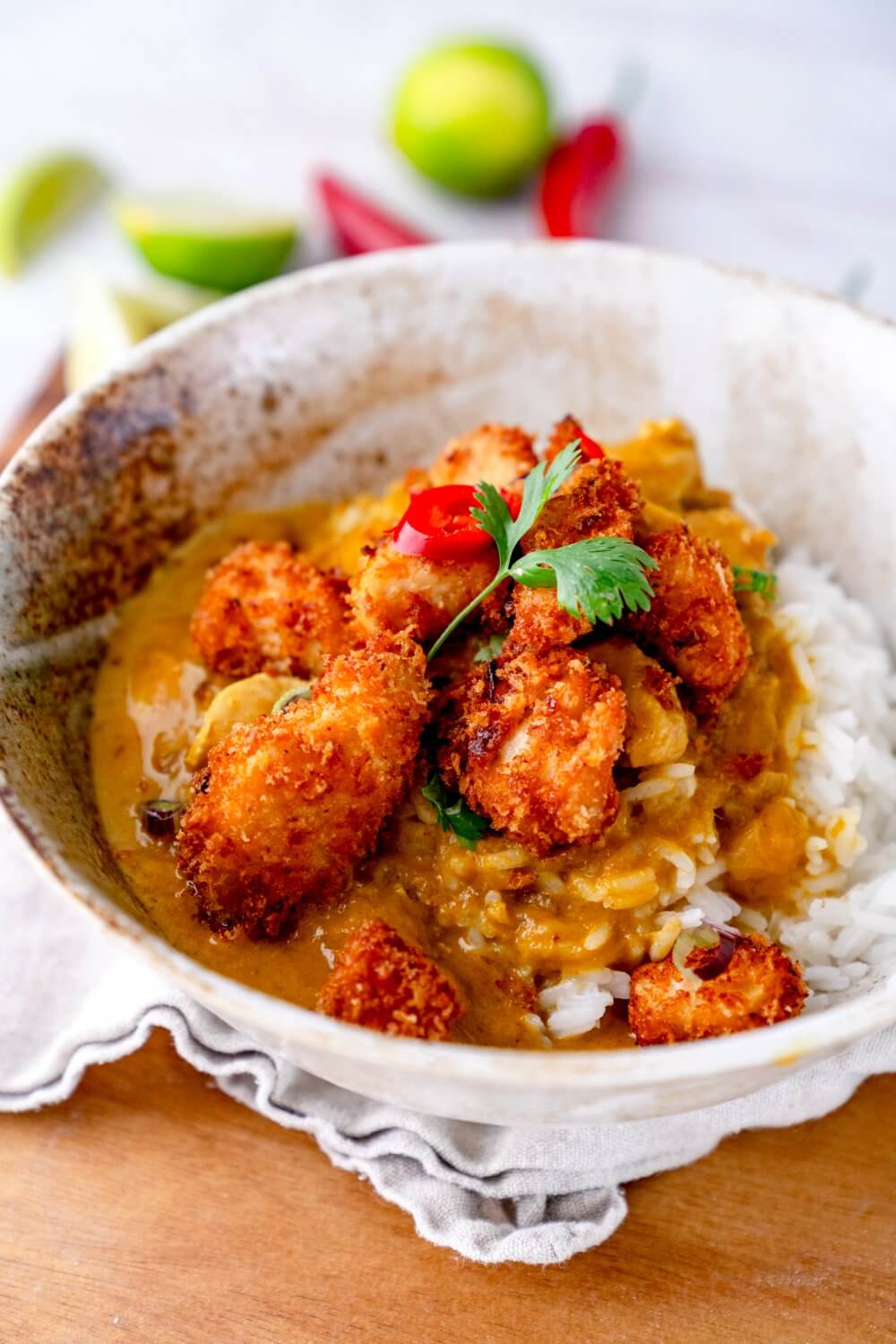 Mango Curry ist ein klasisches Gericht der asiatischen Küche.