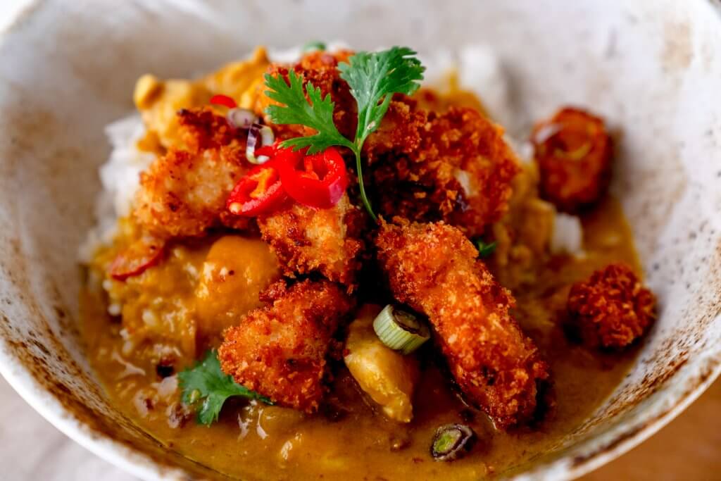 Das Mango Curry ist in Deutschland sehr beliebt.