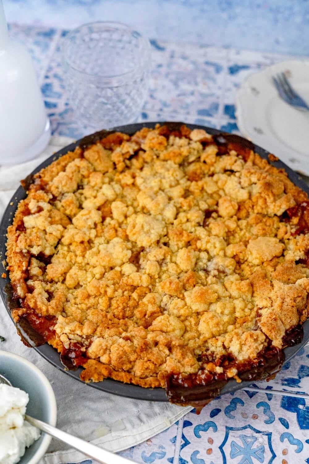 Dieser Streuselkuchen gehört auf jeden Kaffeetisch.