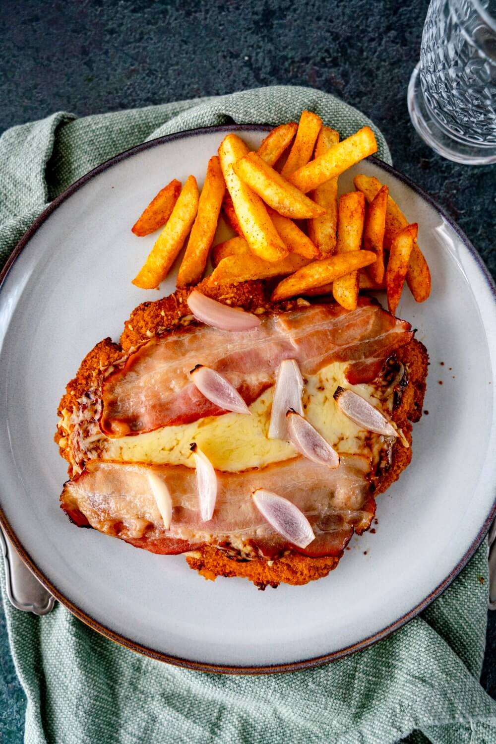 Pizzaschnitzel-BBQ