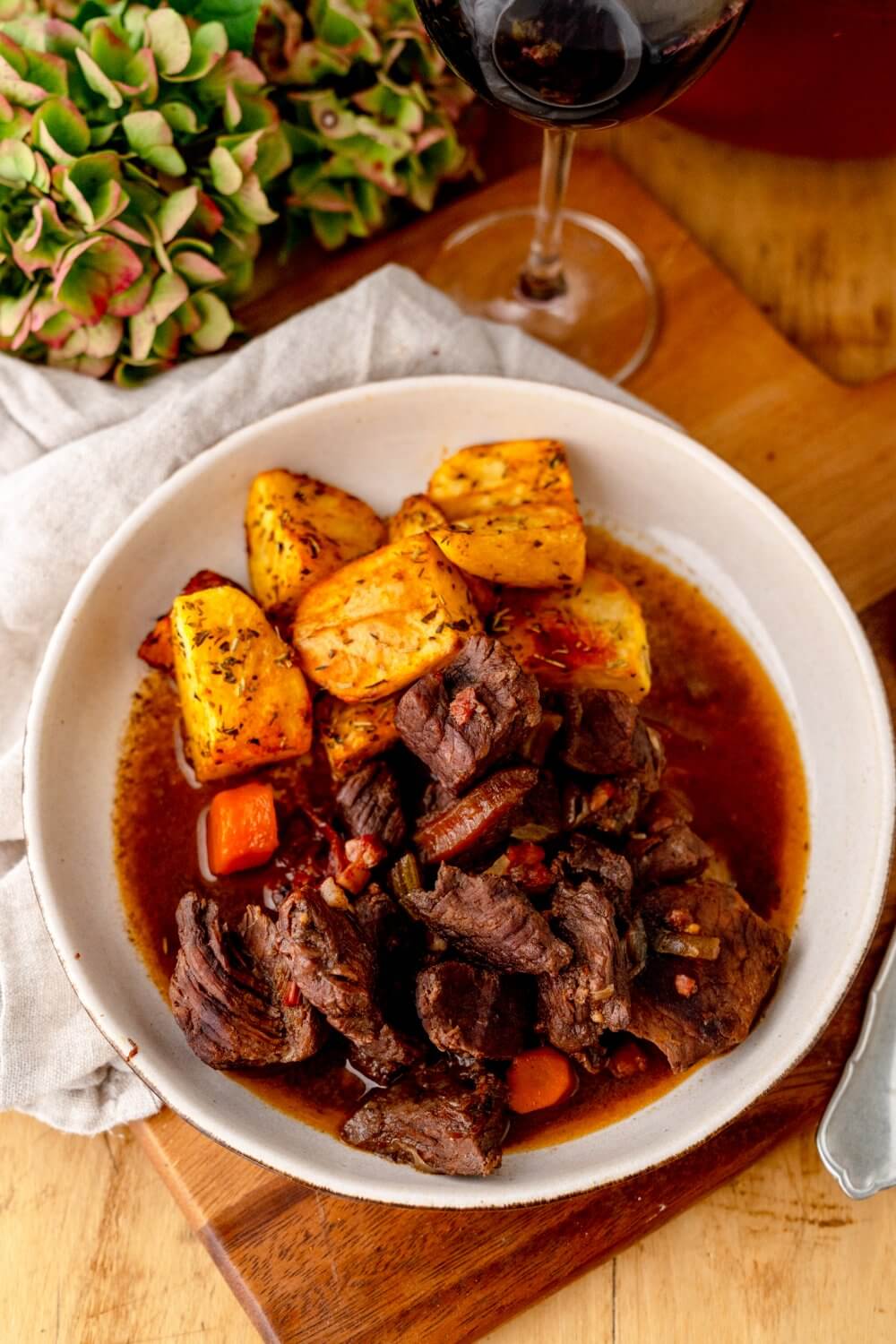 Boeuf en daube ist an klaten Wintertagen einfach perfekt.