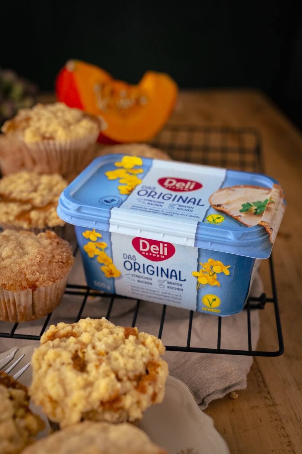 Die Streusel Muffins kommen immer gut an.