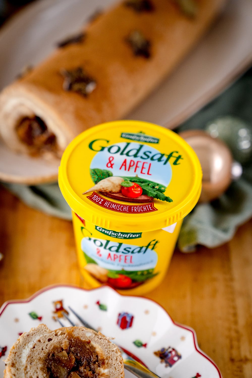 Unser Geheimtipp ist Grafschafter Goldsaft & Apfel. Das verleiht der Rolle eine besondere Geschmacksnote.