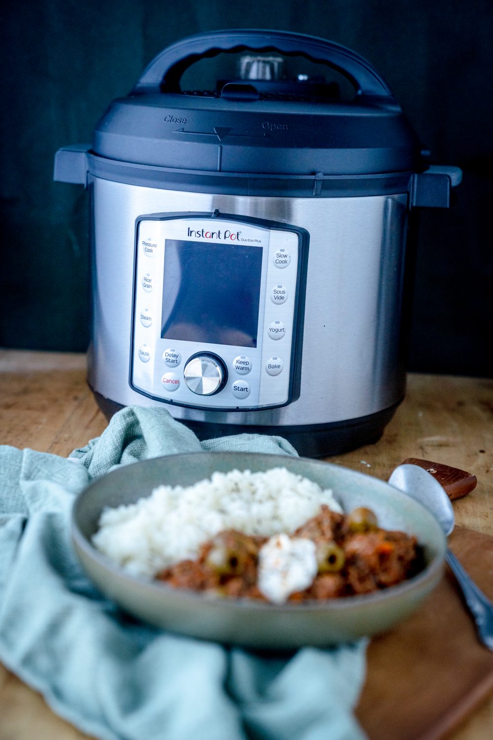 Bei Schmorgerichten nutzen wir immer unseren Instant Pot.