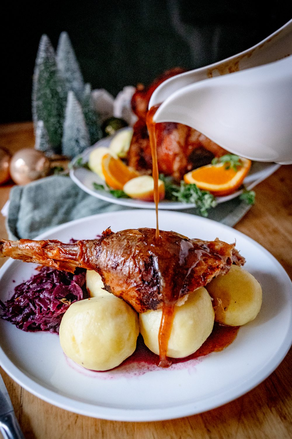 Eine Weihnachtsgans ist wohl das traditionellste Festtagsessen, das wir in Deutschland haben.