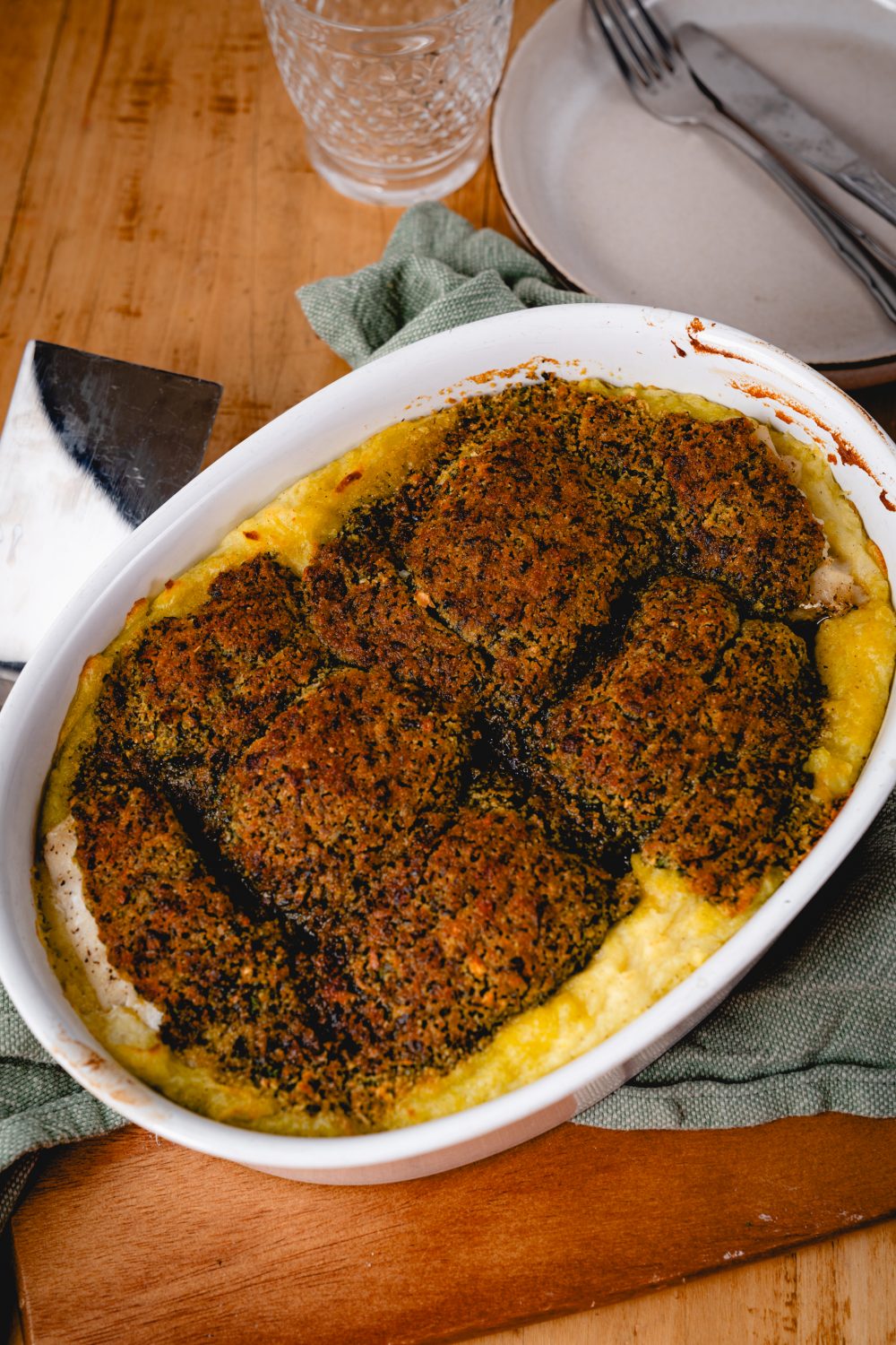 Dieser leckere Kartoffel-Seelachs -Auflauf Bordelaise ist ein tolles Ofengericht.