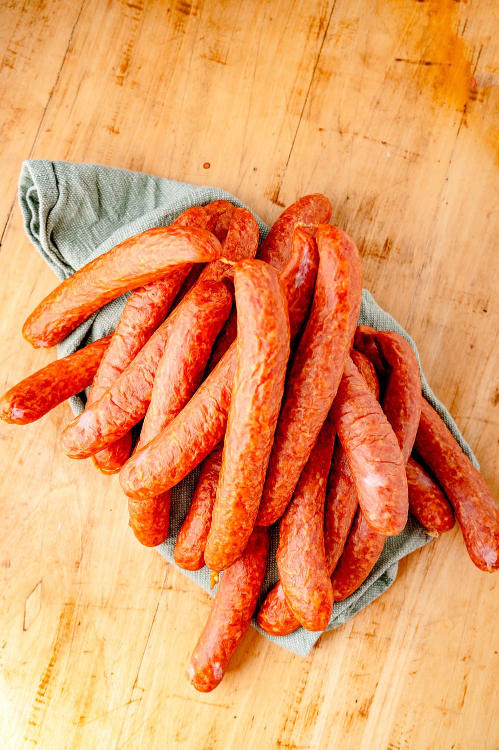 Diese leckere Wurst ist ein absolutes Muss.