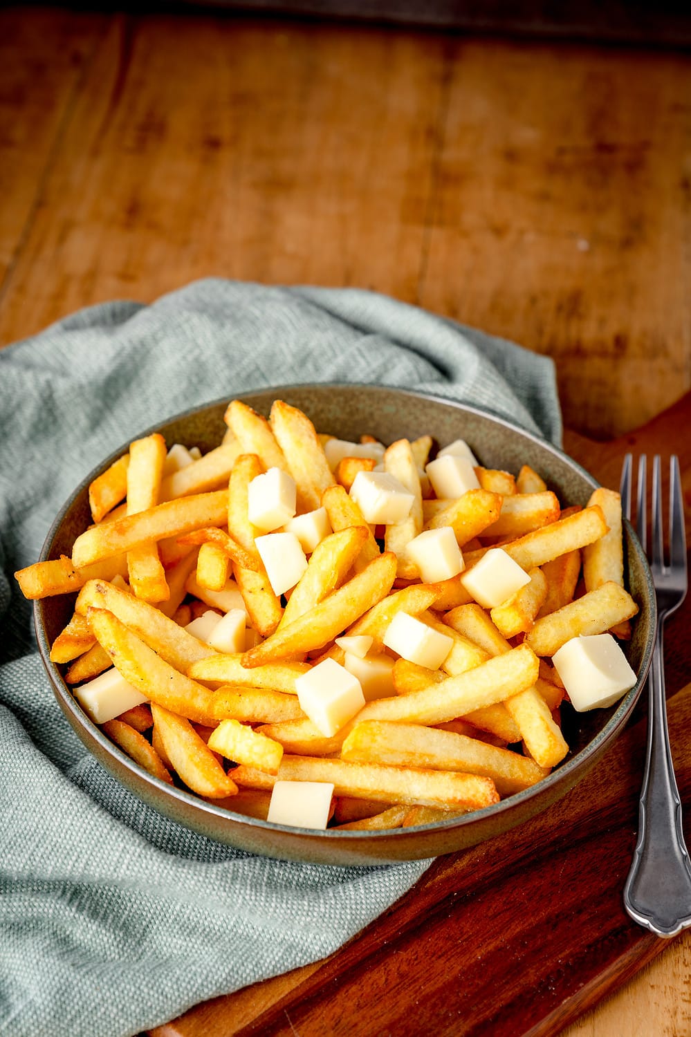 Bei Poutine ist der Käse das ausschlaggebende.