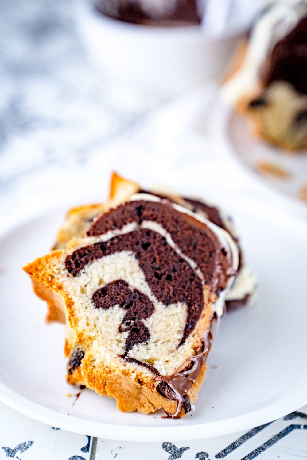 Dieser Zebrakuchen ist für alle Marmorkuchenfans.