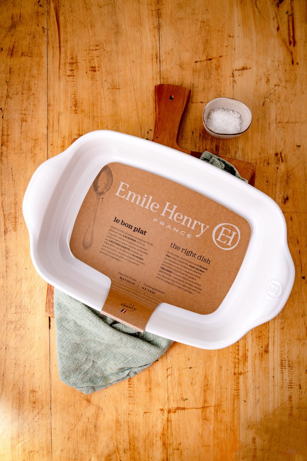 Wir nutzen die Emile Henry Backform.