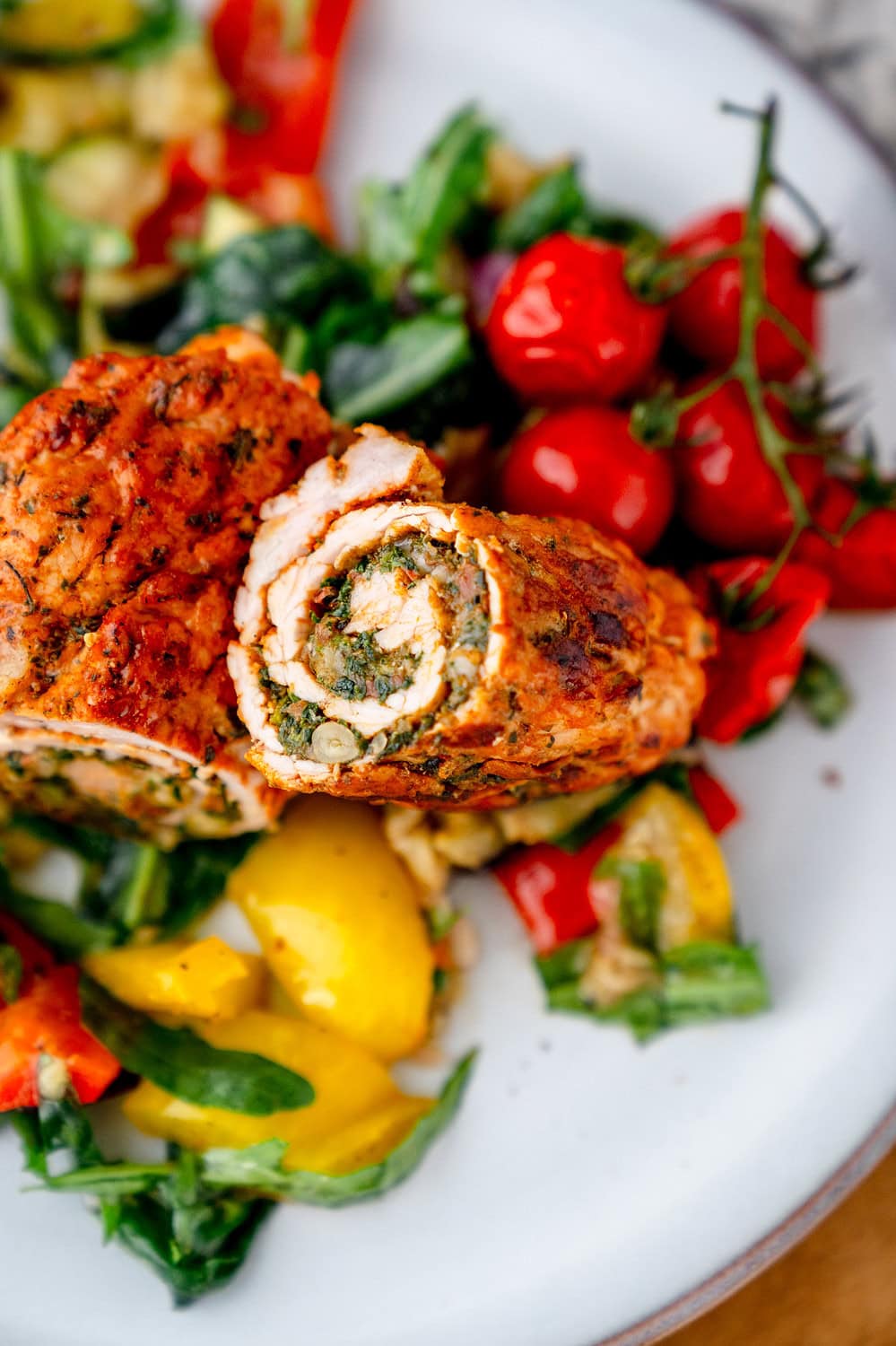 Unsere leckeren Involtini aus Lummersteak sind ein herrliches Sommergericht.