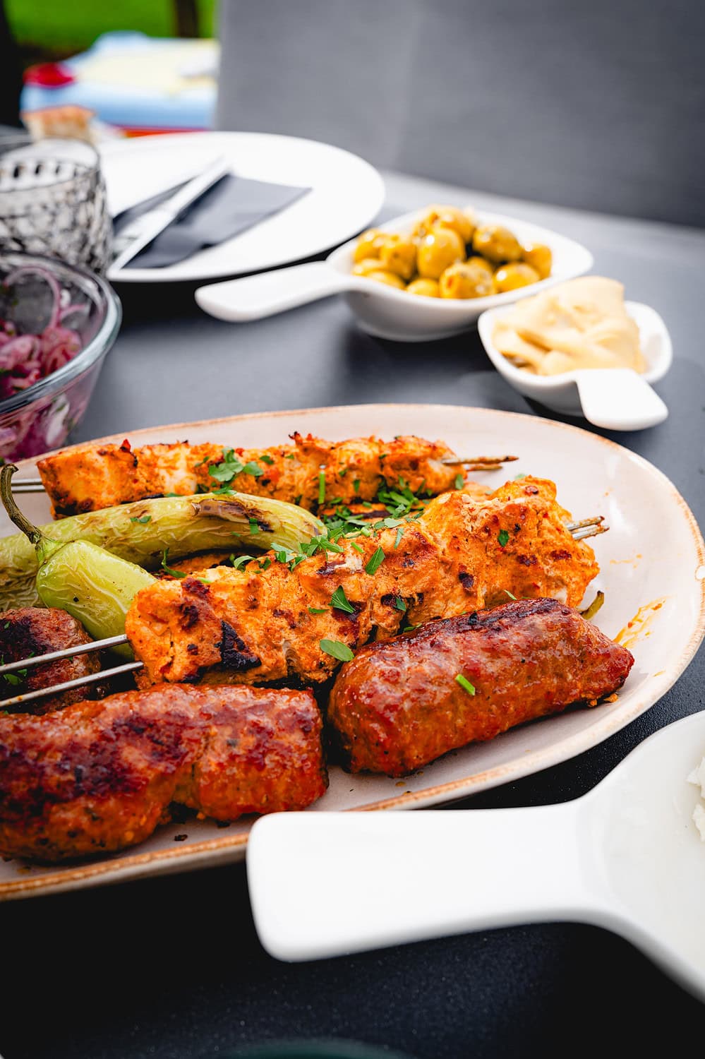 Türkische Hähnchenspieße - Tavuk Sis