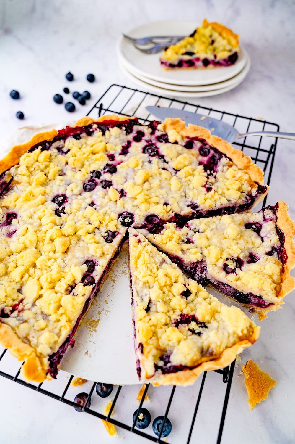 Heidelbeer-Tarte