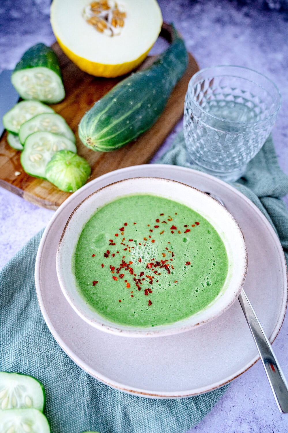 Kalte Gurkensuppe