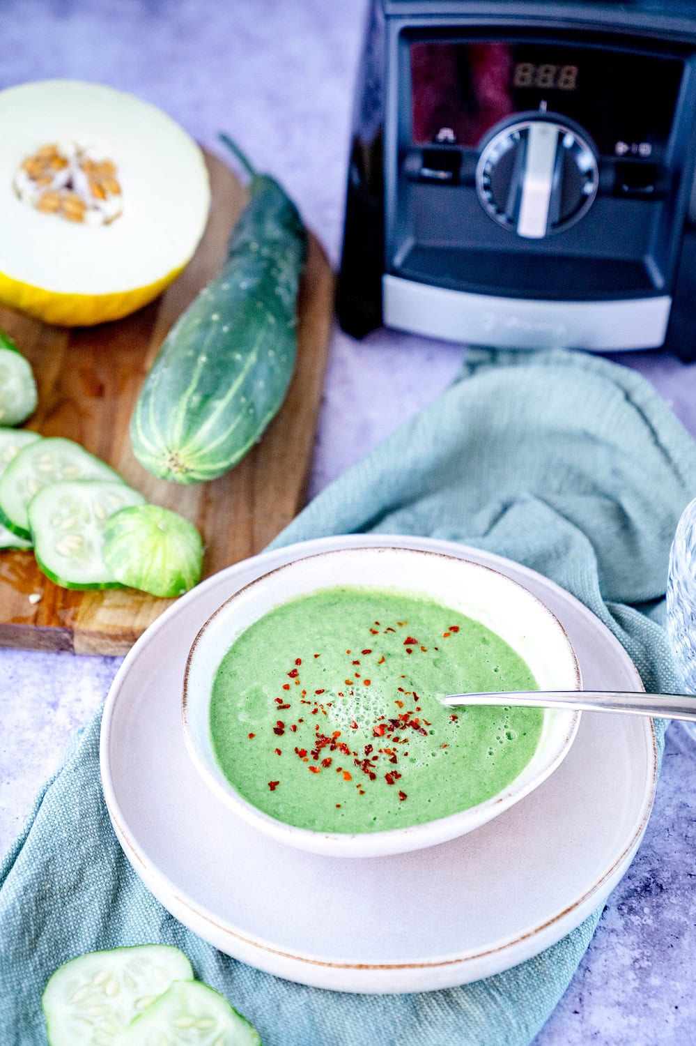 Kalte Gurkensuppe