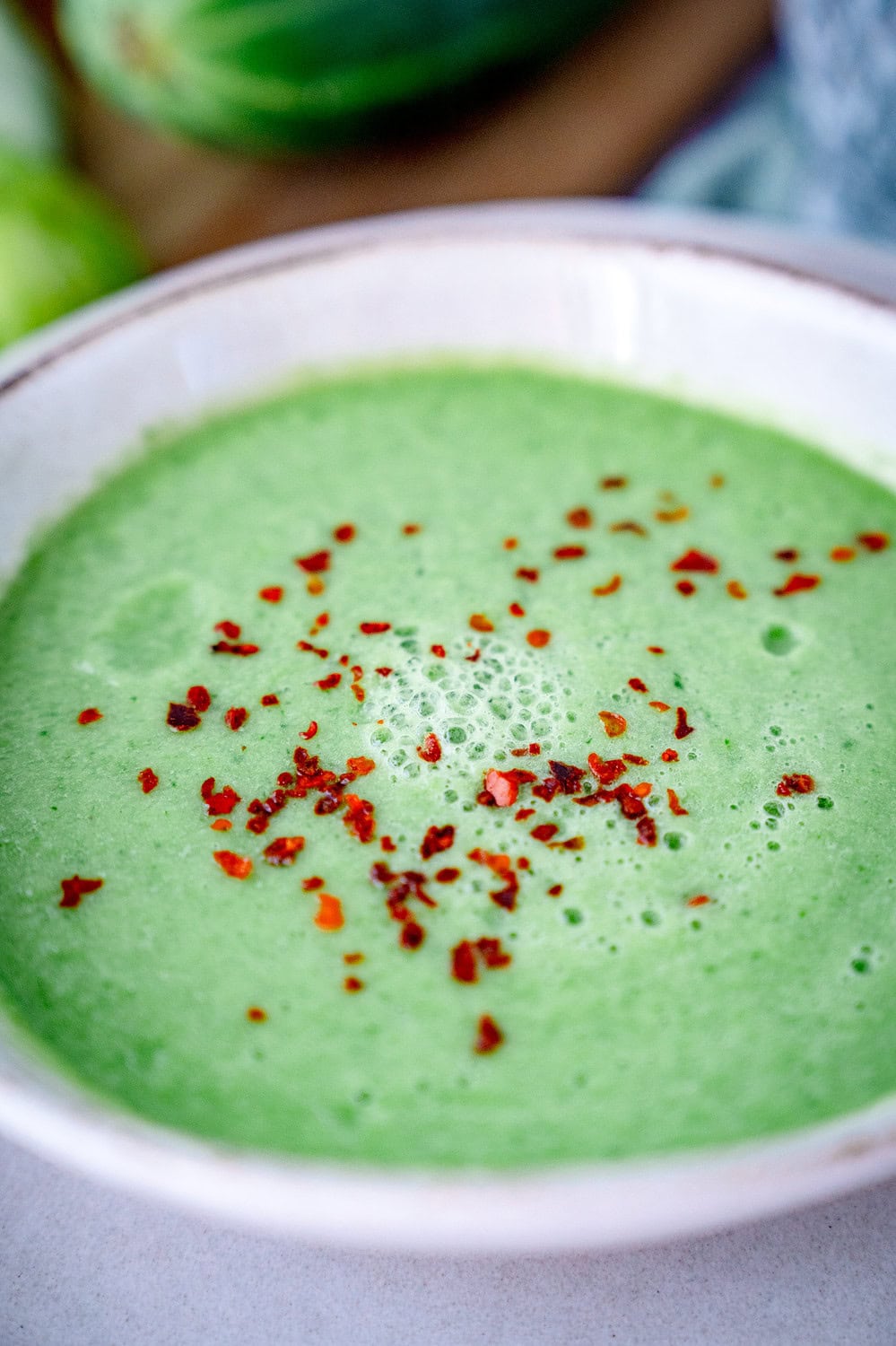 Kalte Gurkensuppe