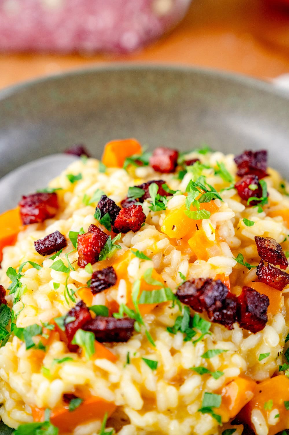 Kürbisrisotto
