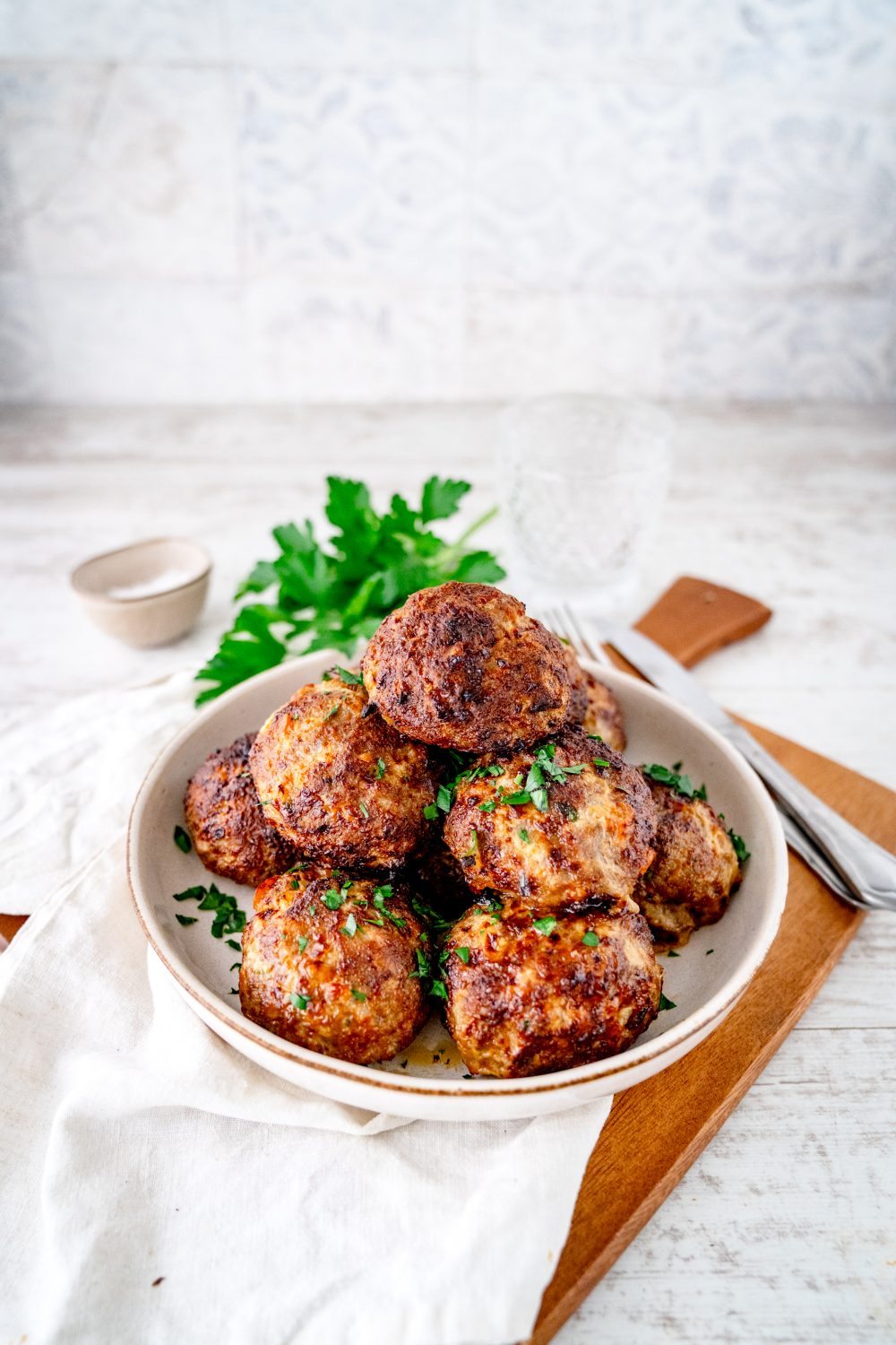 Frikadellen aus der Heißluftfritteuse