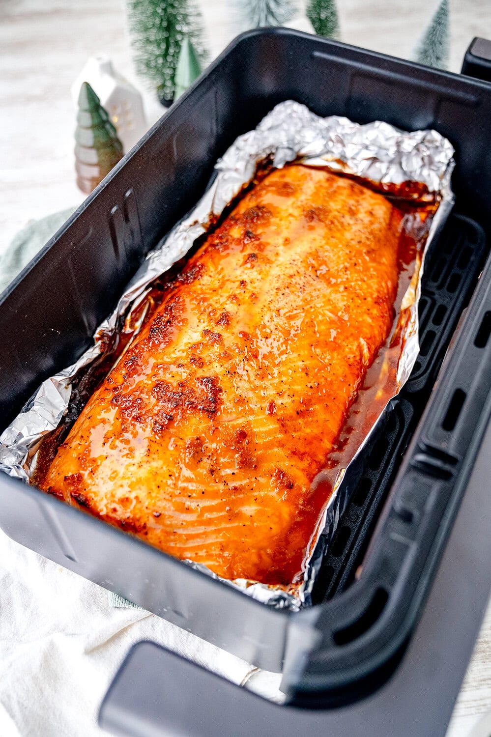 Weihnachtlicher Lachs