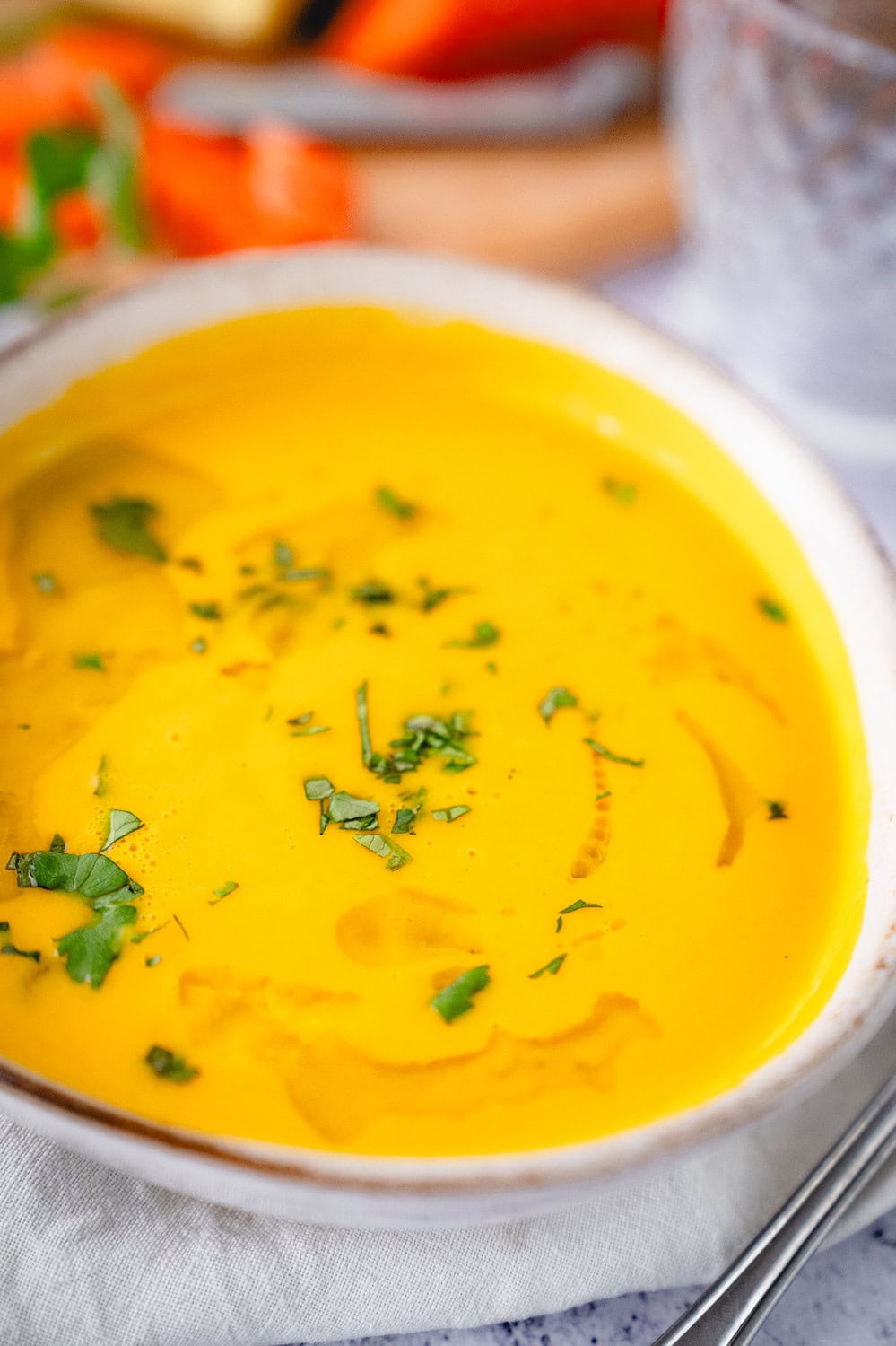 Karotten-Ingwer-Suppe