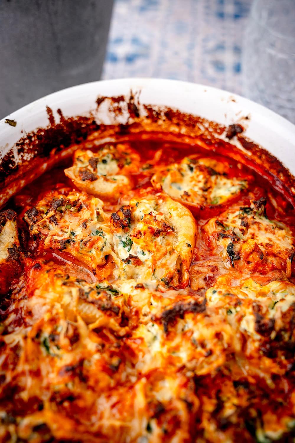 Gefüllte Muschelnudeln mit Thunfisch-Ricotta