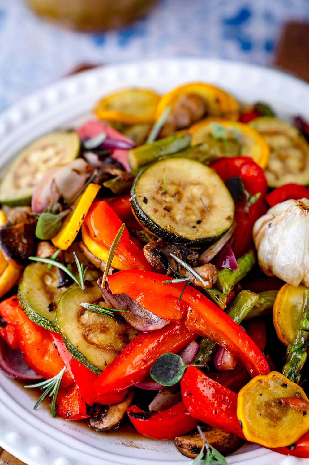 Antipasti aus der Heißluftfritteuse