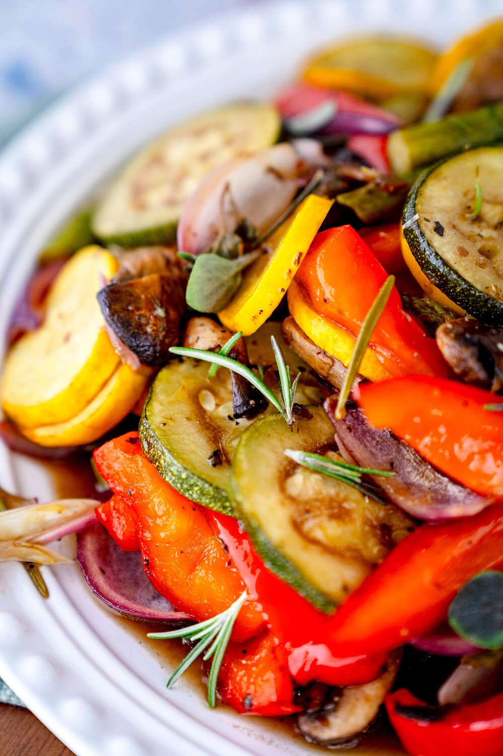 Antipasti aus der Heißluftfritteuse