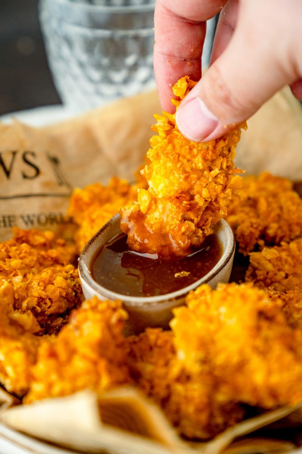 Chicken Nuggets aus der Heißluftfritteuse