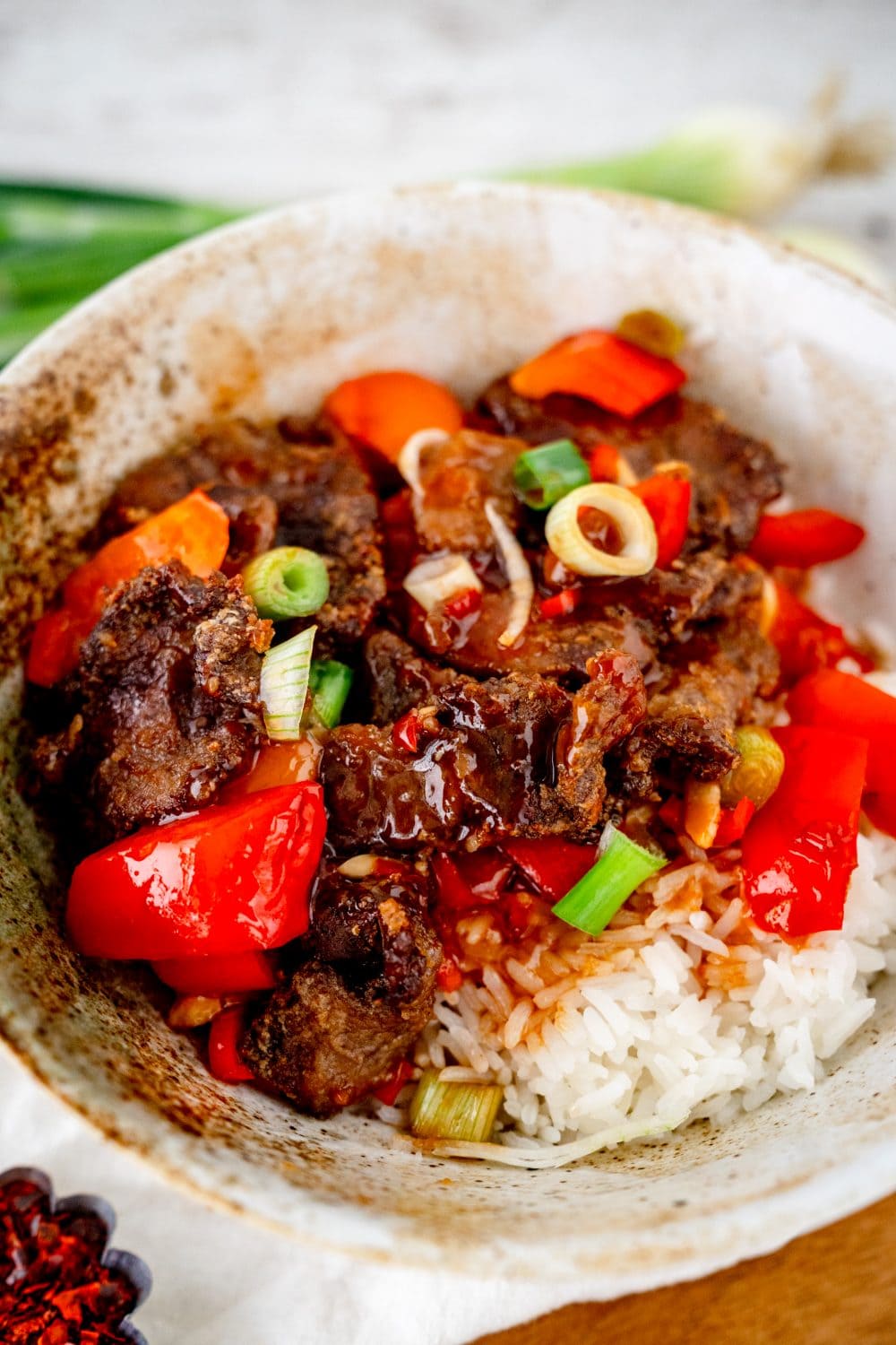 Crispy Chili Beef Airfryer