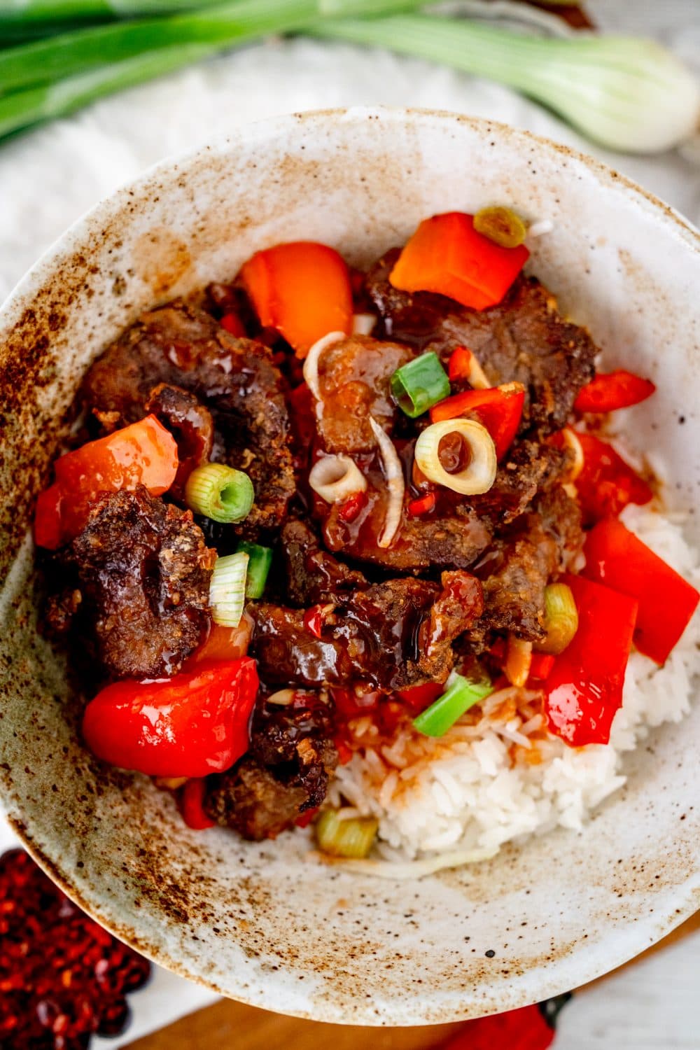 Crispy Chili Beef Airfryer
