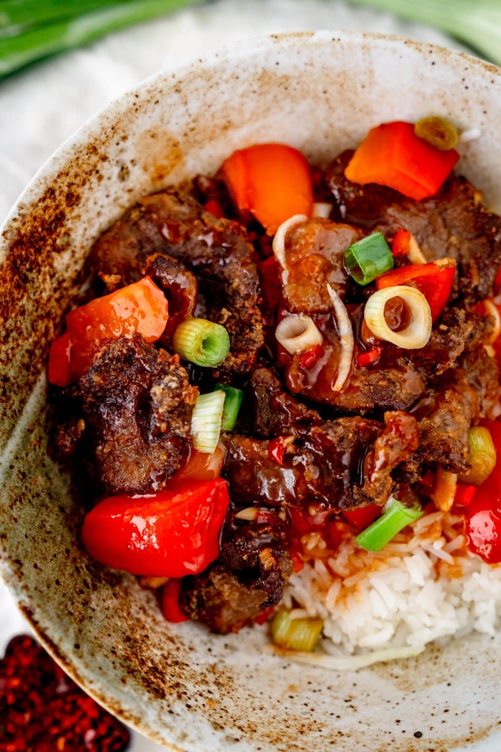 Crispy Chili Beef Airfryer
