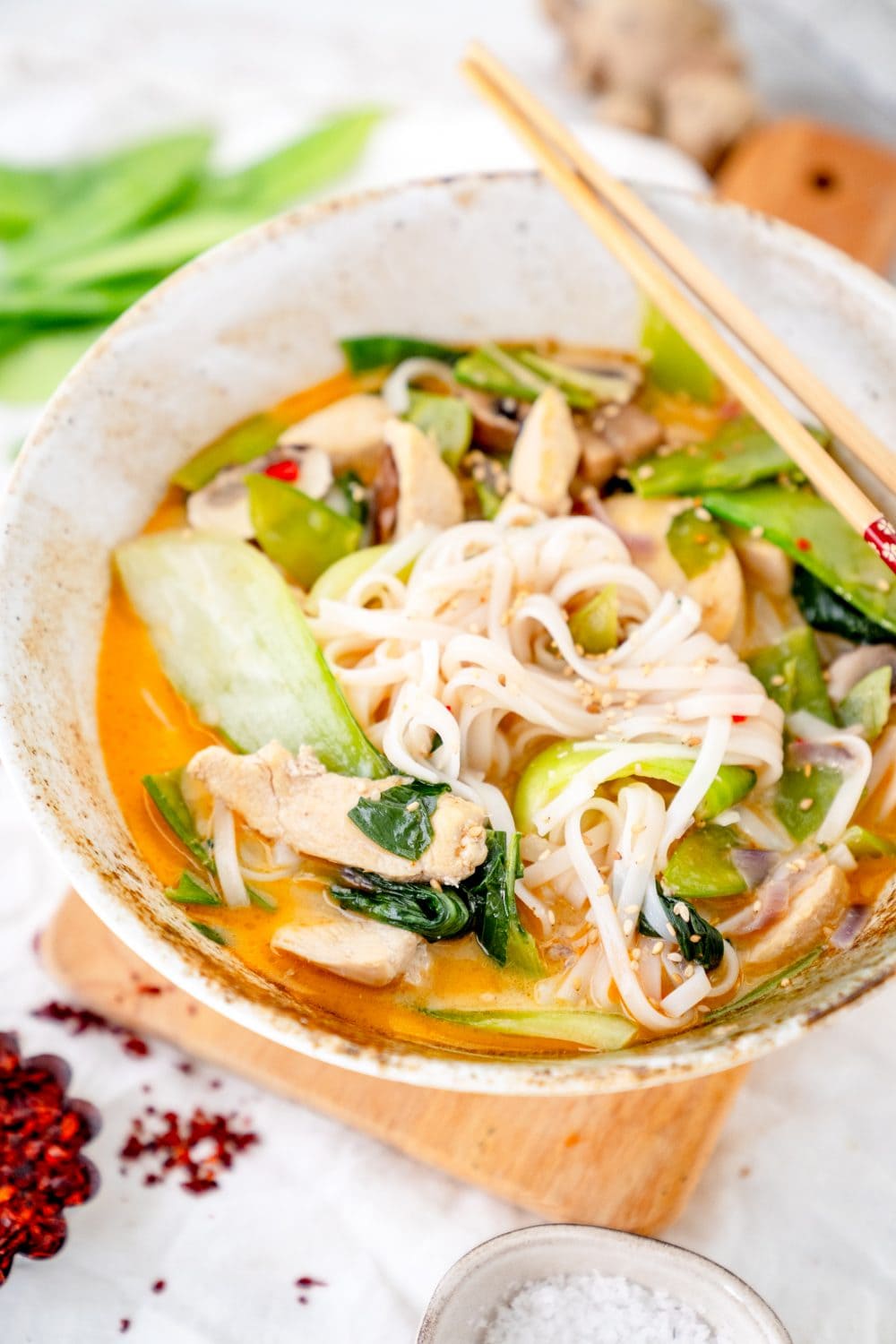 Kokosnudelsuppe