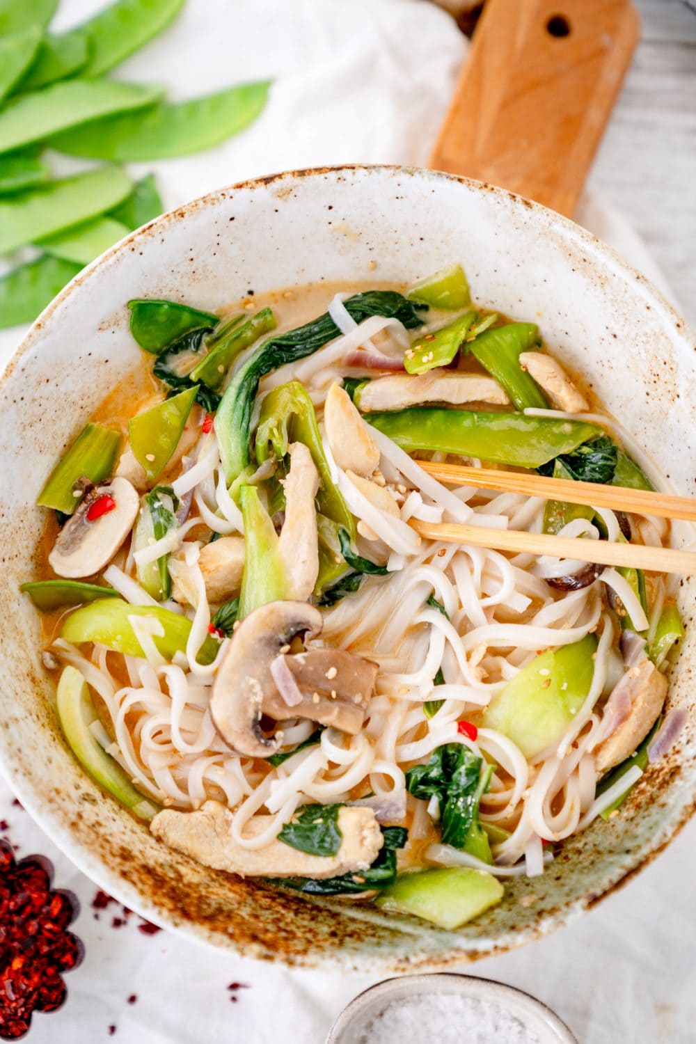 Kokosnudelsuppe