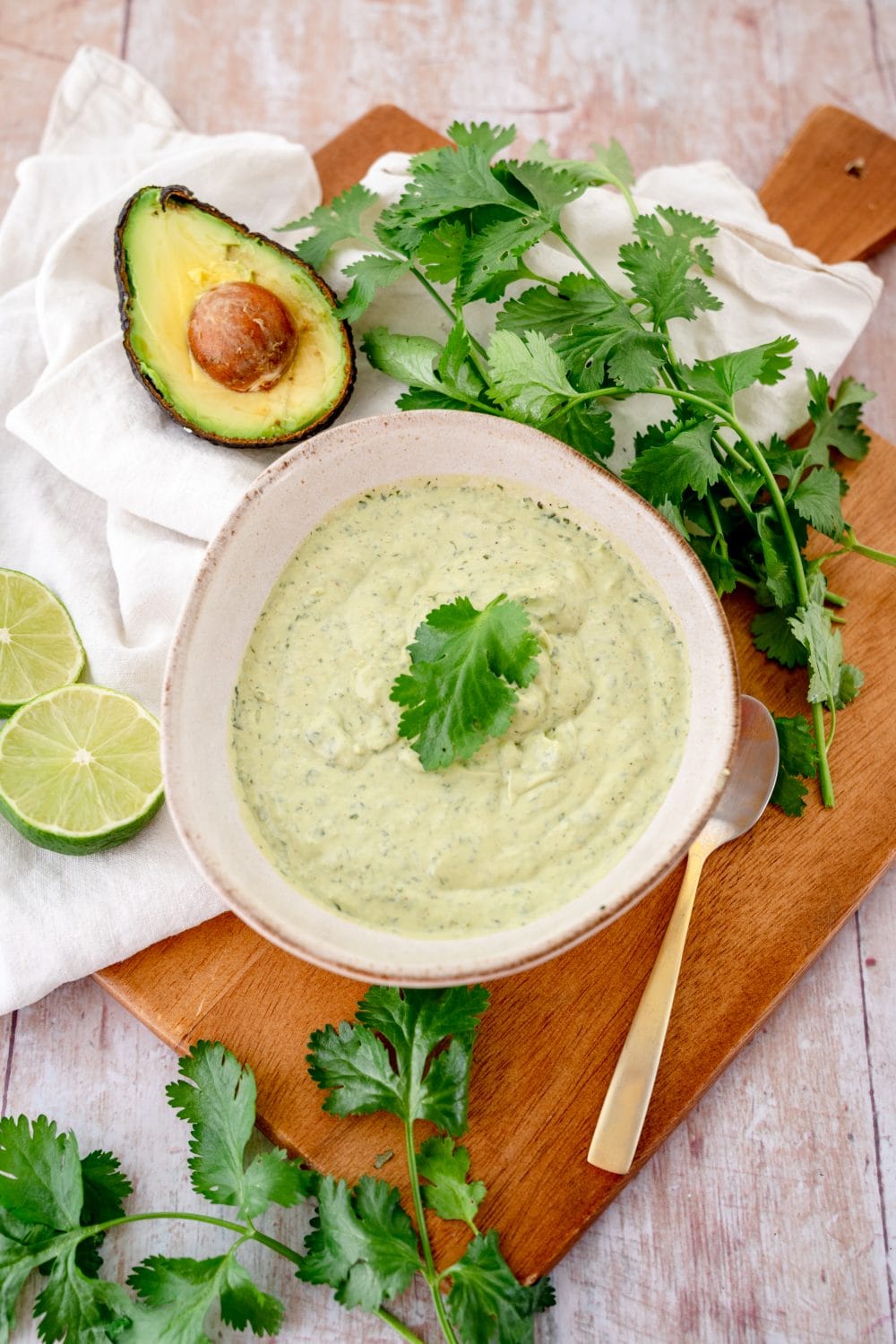 Koriander-Limetten-Mayo