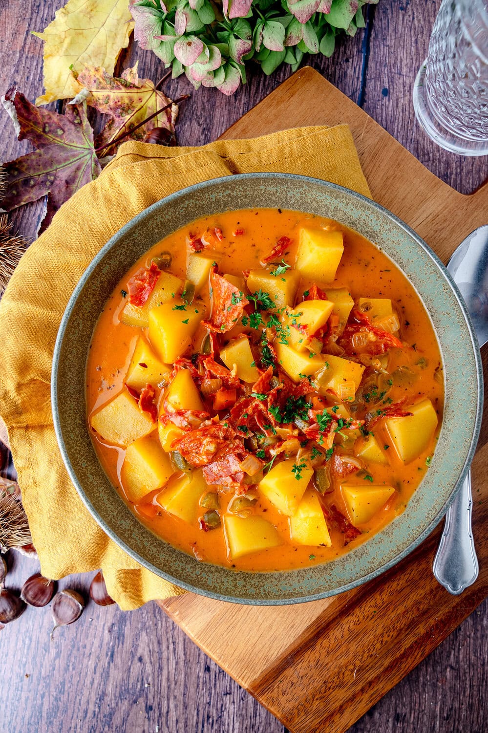 Kartoffelsuppe mit Chorizo