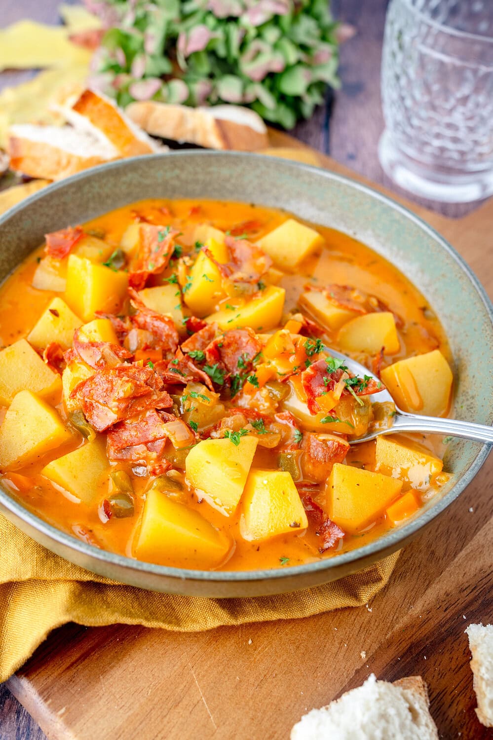 Kartoffelsuppe mit Chorizo